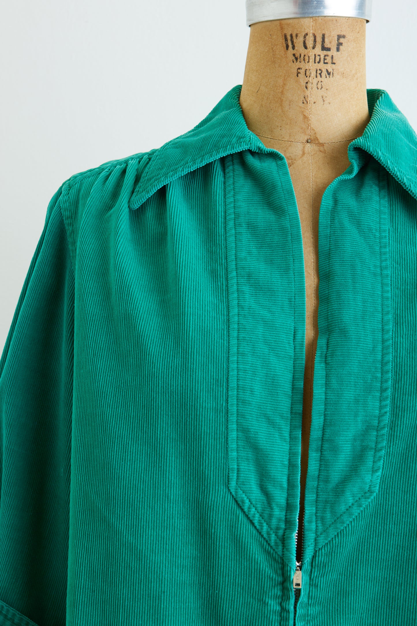 1950s Green Corduroy Chore Jacket