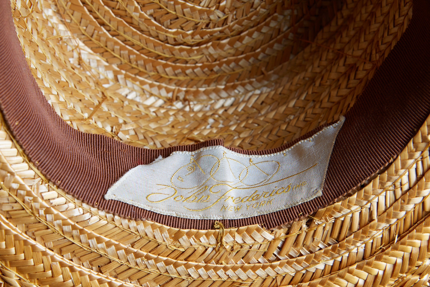 1930s Elaborate John-Frederics Easter Bonnet Tilt Hat