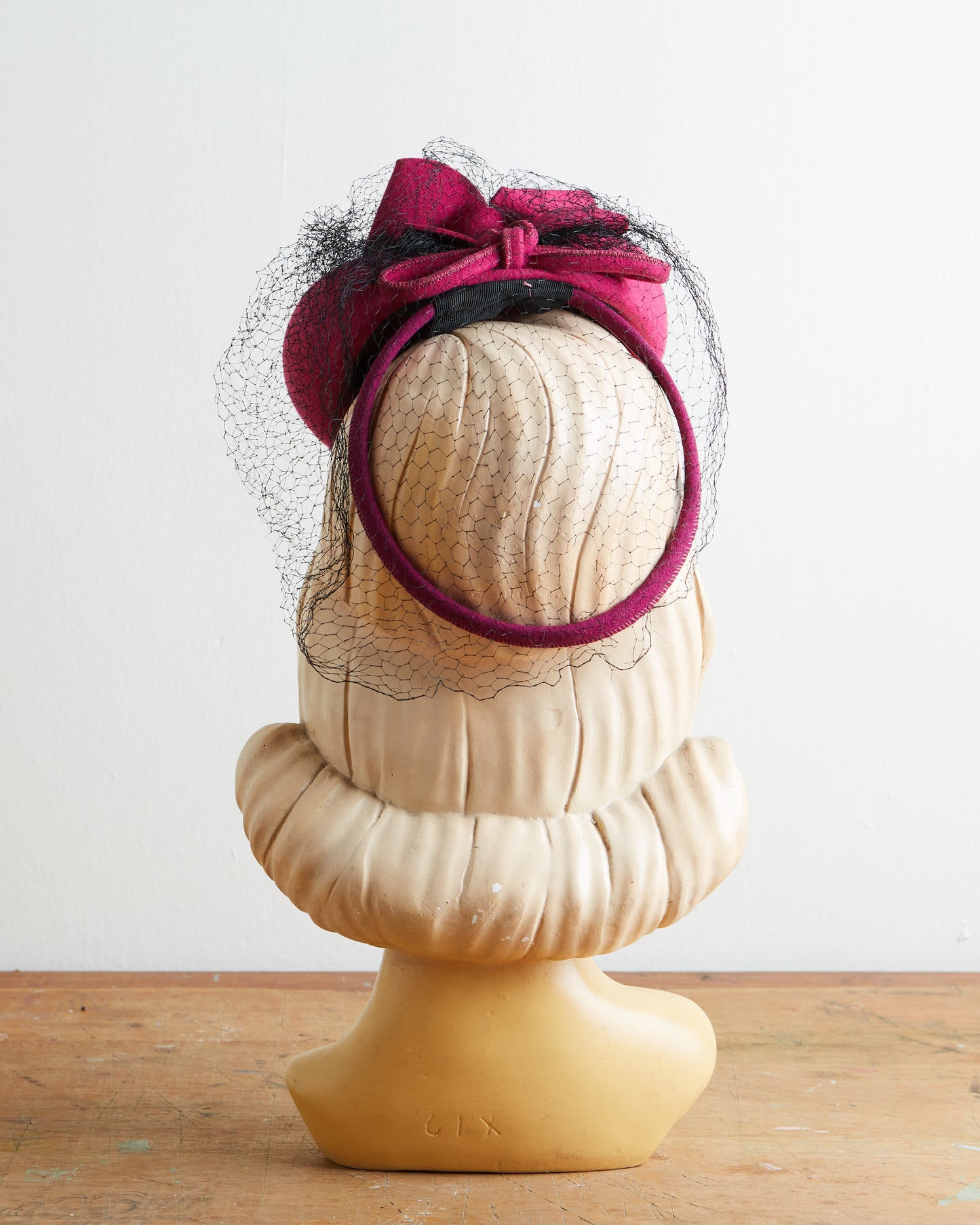 1940s Rose Tilt Hat
