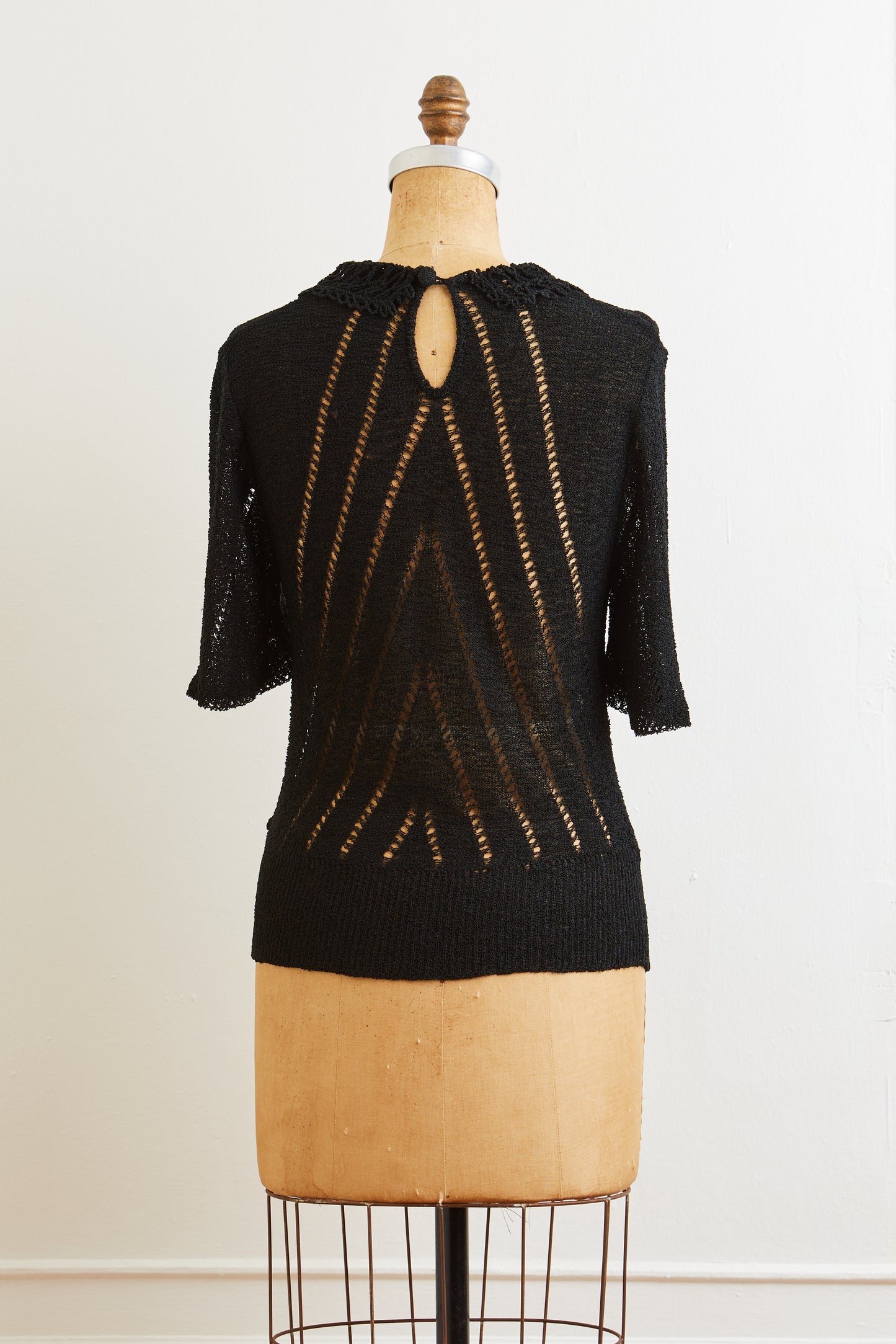 1930s Drapey Rayon Knit Top