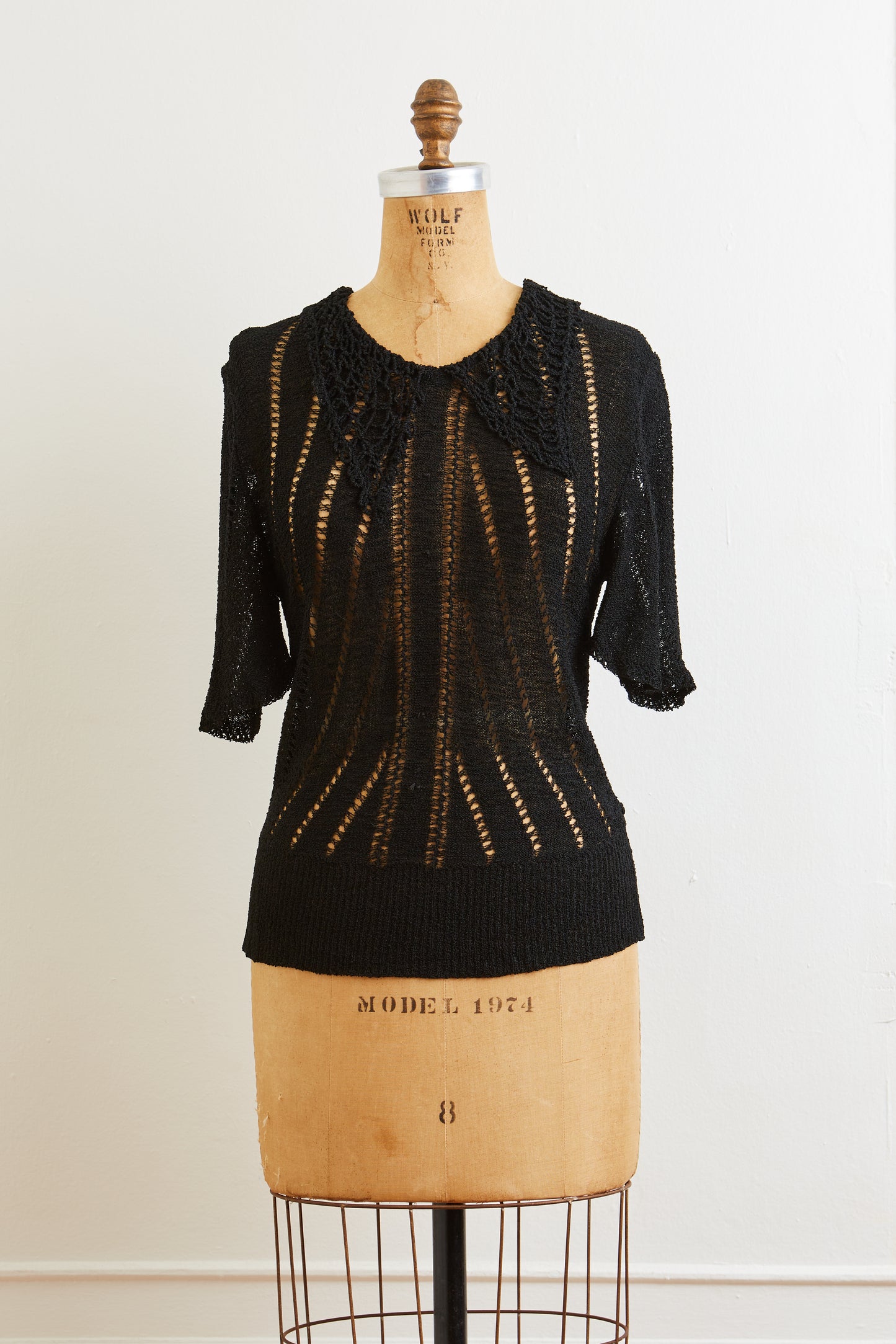 1930s Drapey Rayon Knit Top