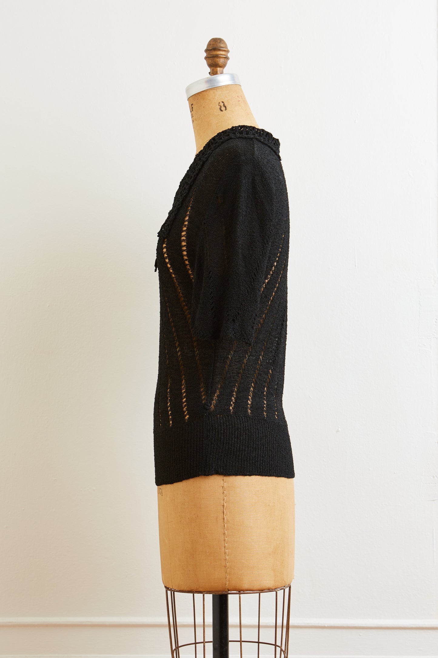 1930s Drapey Rayon Knit Top